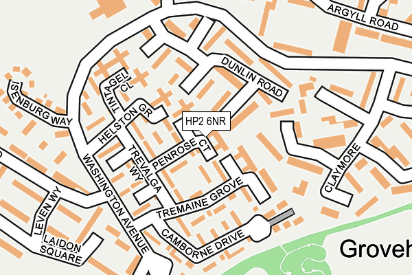 HP2 6NR map - OS OpenMap – Local (Ordnance Survey) HP2 6NR map - OS OpenMap – Local (Ordnance Survey)