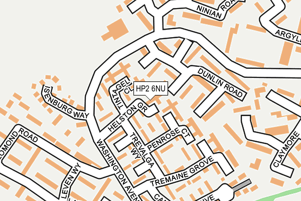 HP2 6NU map - OS OpenMap – Local (Ordnance Survey) HP2 6NU map - OS OpenMap – Local (Ordnance Survey)