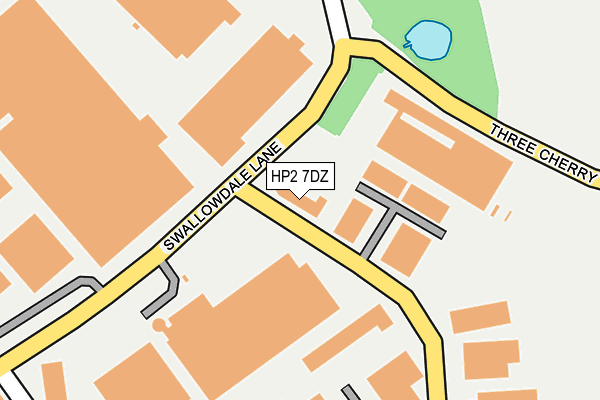 HP2 7DZ map - OS OpenMap – Local (Ordnance Survey) HP2 7DZ map - OS OpenMap – Local (Ordnance Survey)