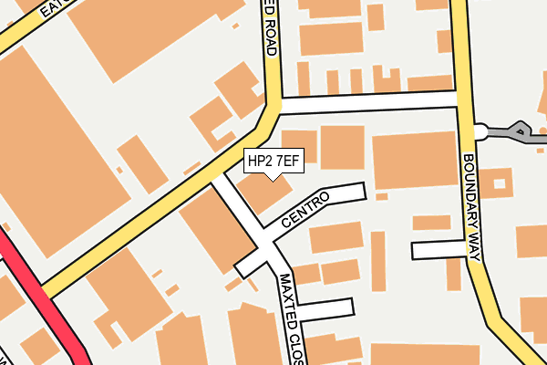 HP2 7EF map - OS OpenMap – Local (Ordnance Survey) HP2 7EF map - OS OpenMap – Local (Ordnance Survey)