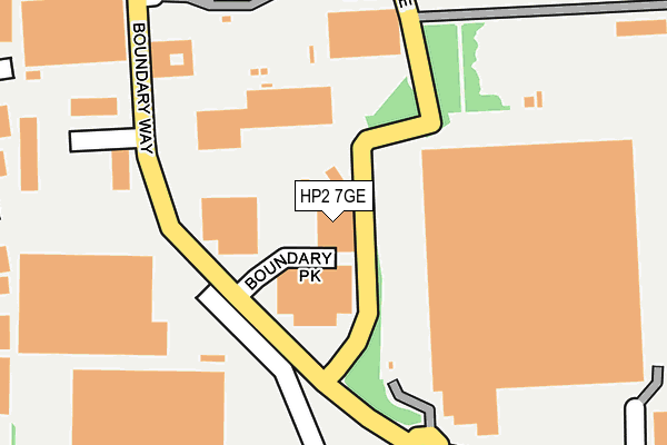 HP2 7GE map - OS OpenMap – Local (Ordnance Survey) HP2 7GE map - OS OpenMap – Local (Ordnance Survey)