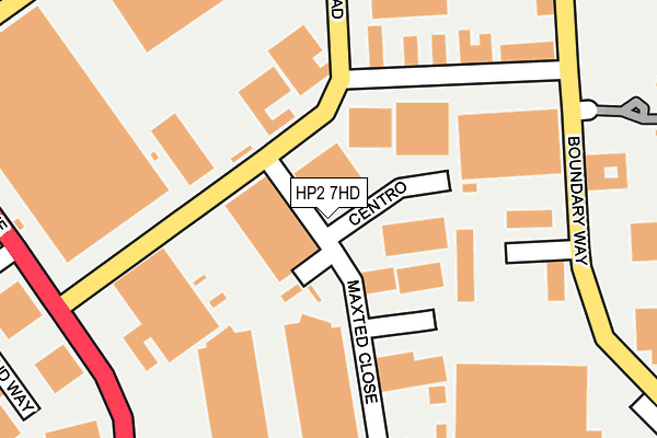 HP2 7HD map - OS OpenMap – Local (Ordnance Survey) HP2 7HD map - OS OpenMap – Local (Ordnance Survey)