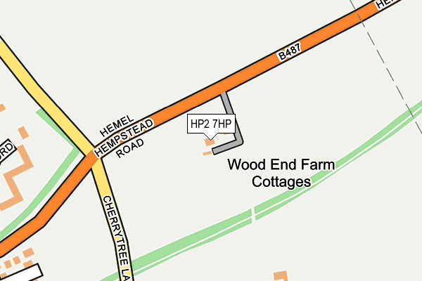 HP2 7HP map - OS OpenMap – Local (Ordnance Survey) HP2 7HP map - OS OpenMap – Local (Ordnance Survey)