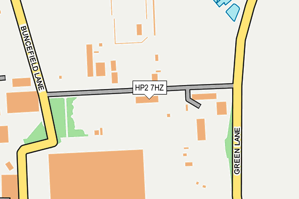 HP2 7HZ map - OS OpenMap – Local (Ordnance Survey) HP2 7HZ map - OS OpenMap – Local (Ordnance Survey)