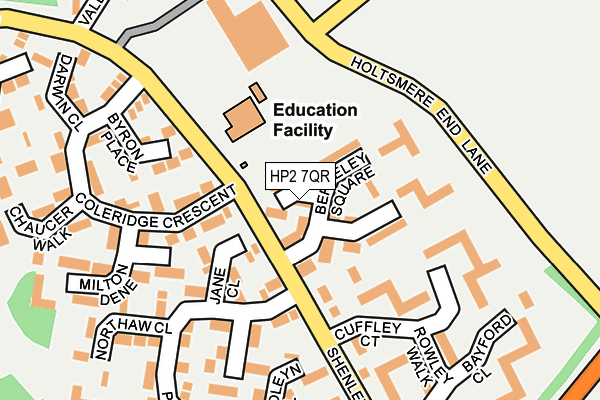HP2 7QR map - OS OpenMap – Local (Ordnance Survey)