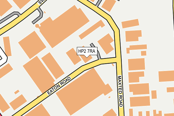 HP2 7RA map - OS OpenMap – Local (Ordnance Survey) HP2 7RA map - OS OpenMap – Local (Ordnance Survey)