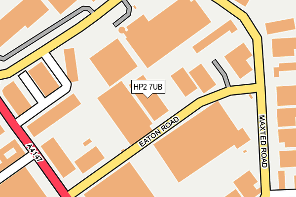 HP2 7UB map - OS OpenMap – Local (Ordnance Survey) HP2 7UB map - OS OpenMap – Local (Ordnance Survey)