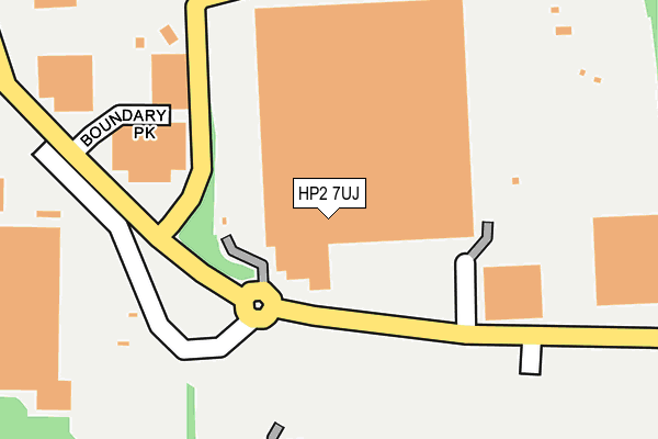 HP2 7UJ map - OS OpenMap – Local (Ordnance Survey) HP2 7UJ map - OS OpenMap – Local (Ordnance Survey)