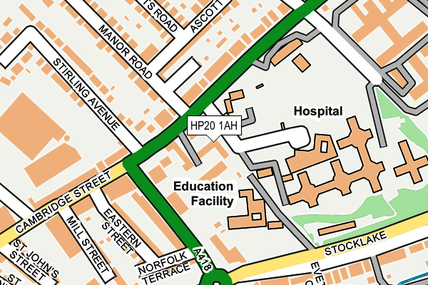 HP20 1AH map - OS OpenMap – Local (Ordnance Survey) HP20 1AH map - OS OpenMap – Local (Ordnance Survey)