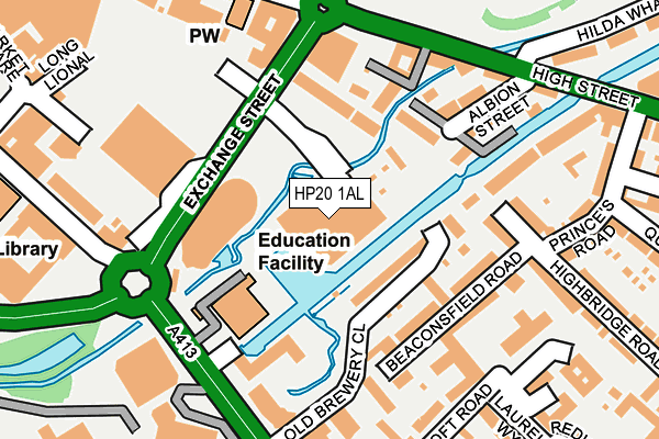 HP20 1AL map - OS OpenMap – Local (Ordnance Survey) HP20 1AL map - OS OpenMap – Local (Ordnance Survey)