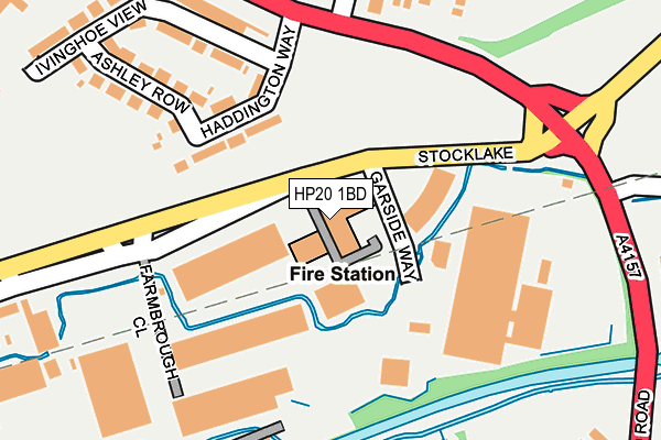 HP20 1BD map - OS OpenMap – Local (Ordnance Survey) HP20 1BD map - OS OpenMap – Local (Ordnance Survey)
