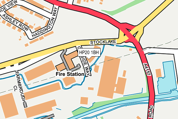 HP20 1BH map - OS OpenMap – Local (Ordnance Survey) HP20 1BH map - OS OpenMap – Local (Ordnance Survey)