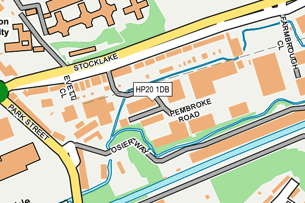 HP20 1DB map - OS OpenMap – Local (Ordnance Survey) HP20 1DB map - OS OpenMap – Local (Ordnance Survey)