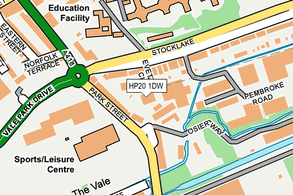 HP20 1DW map - OS OpenMap – Local (Ordnance Survey) HP20 1DW map - OS OpenMap – Local (Ordnance Survey)