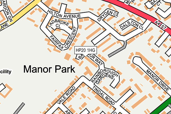 HP20 1HG map - OS OpenMap – Local (Ordnance Survey) HP20 1HG map - OS OpenMap – Local (Ordnance Survey)