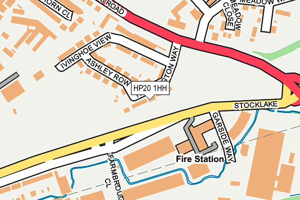 HP20 1HH map - OS OpenMap – Local (Ordnance Survey) HP20 1HH map - OS OpenMap – Local (Ordnance Survey)