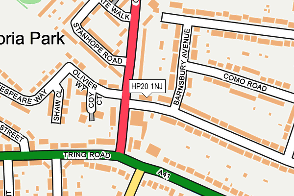 HP20 1NJ map - OS OpenMap – Local (Ordnance Survey) HP20 1NJ map - OS OpenMap – Local (Ordnance Survey)
