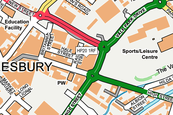 HP20 1RF map - OS OpenMap – Local (Ordnance Survey) HP20 1RF map - OS OpenMap – Local (Ordnance Survey)