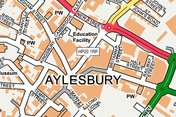 HP20 1RP map - OS OpenMap – Local (Ordnance Survey) HP20 1RP map - OS OpenMap – Local (Ordnance Survey)
