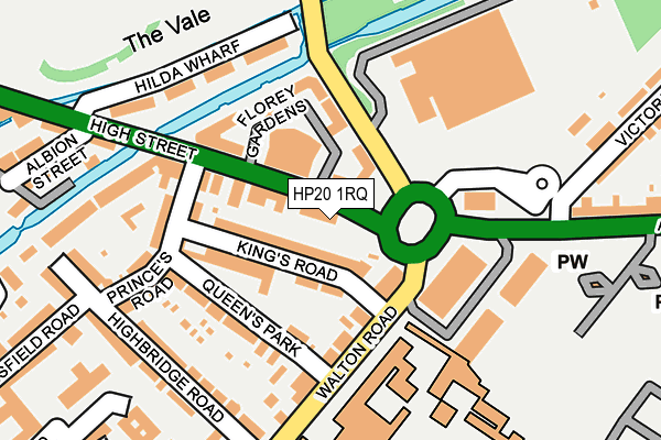 HP20 1RQ map - OS OpenMap – Local (Ordnance Survey) HP20 1RQ map - OS OpenMap – Local (Ordnance Survey)