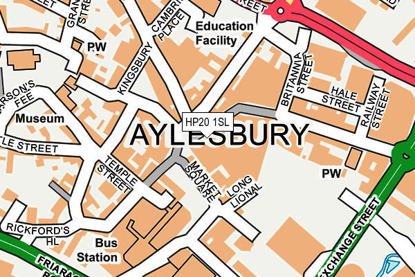 HP20 1SL map - OS OpenMap – Local (Ordnance Survey) HP20 1SL map - OS OpenMap – Local (Ordnance Survey)