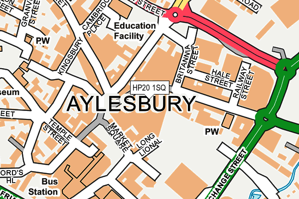 HP20 1SQ map - OS OpenMap – Local (Ordnance Survey) HP20 1SQ map - OS OpenMap – Local (Ordnance Survey)