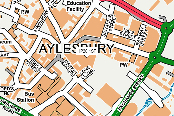 HP20 1ST map - OS OpenMap – Local (Ordnance Survey) HP20 1ST map - OS OpenMap – Local (Ordnance Survey)