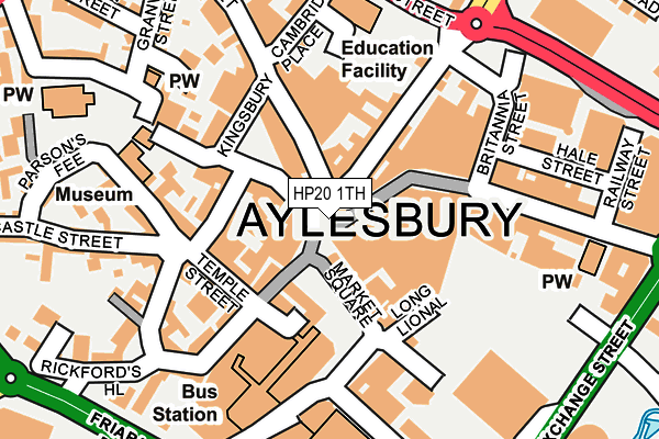 HP20 1TH map - OS OpenMap – Local (Ordnance Survey) HP20 1TH map - OS OpenMap – Local (Ordnance Survey)
