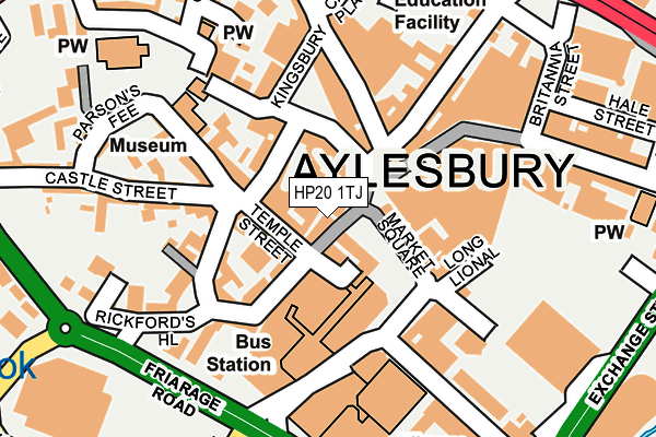 HP20 1TJ map - OS OpenMap – Local (Ordnance Survey) HP20 1TJ map - OS OpenMap – Local (Ordnance Survey)