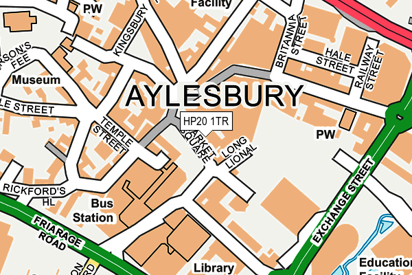 HP20 1TR map - OS OpenMap – Local (Ordnance Survey) HP20 1TR map - OS OpenMap – Local (Ordnance Survey)