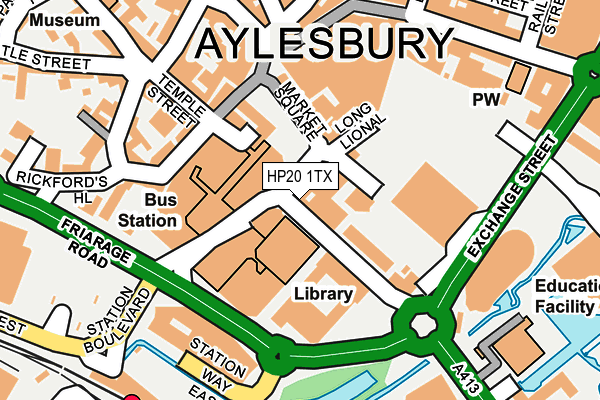 HP20 1TX map - OS OpenMap – Local (Ordnance Survey) HP20 1TX map - OS OpenMap – Local (Ordnance Survey)