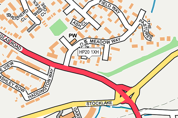 HP20 1XH map - OS OpenMap – Local (Ordnance Survey) HP20 1XH map - OS OpenMap – Local (Ordnance Survey)