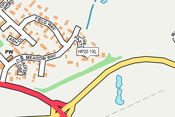 HP20 1XL map - OS OpenMap – Local (Ordnance Survey) HP20 1XL map - OS OpenMap – Local (Ordnance Survey)