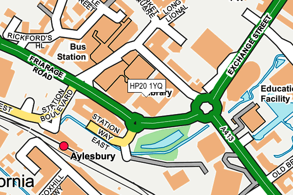 HP20 1YQ map - OS OpenMap – Local (Ordnance Survey) HP20 1YQ map - OS OpenMap – Local (Ordnance Survey)