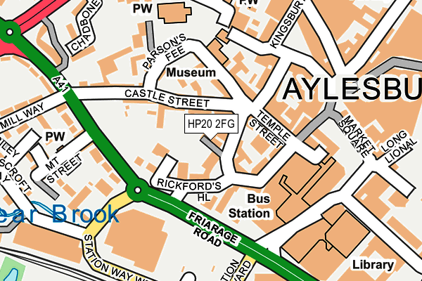 HP20 2FG map - OS OpenMap – Local (Ordnance Survey) HP20 2FG map - OS OpenMap – Local (Ordnance Survey)