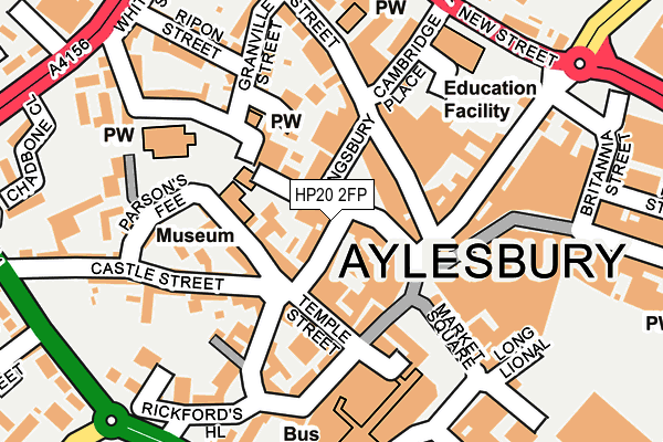 HP20 2FP map - OS OpenMap – Local (Ordnance Survey) HP20 2FP map - OS OpenMap – Local (Ordnance Survey)
