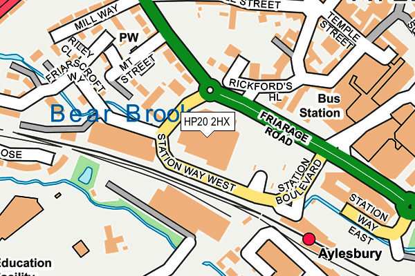 HP20 2HX map - OS OpenMap – Local (Ordnance Survey) HP20 2HX map - OS OpenMap – Local (Ordnance Survey)
