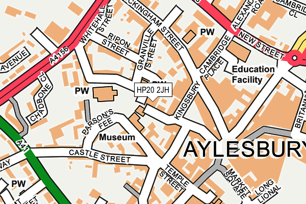 HP20 2JH map - OS OpenMap – Local (Ordnance Survey) HP20 2JH map - OS OpenMap – Local (Ordnance Survey)