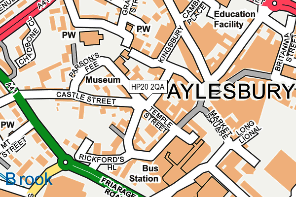 HP20 2QA map - OS OpenMap – Local (Ordnance Survey) HP20 2QA map - OS OpenMap – Local (Ordnance Survey)