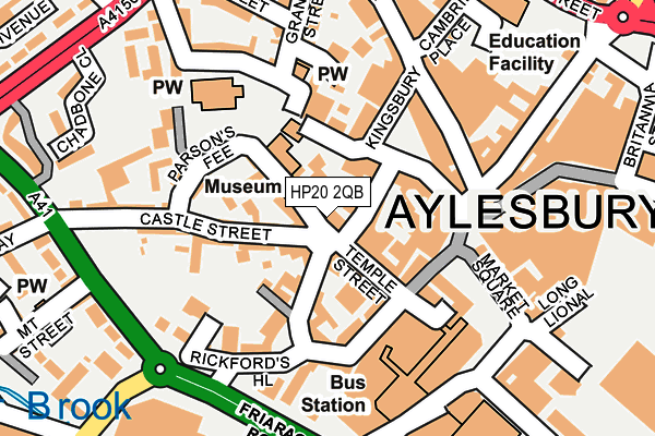 HP20 2QB map - OS OpenMap – Local (Ordnance Survey) HP20 2QB map - OS OpenMap – Local (Ordnance Survey)
