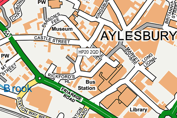 HP20 2QD map - OS OpenMap – Local (Ordnance Survey) HP20 2QD map - OS OpenMap – Local (Ordnance Survey)