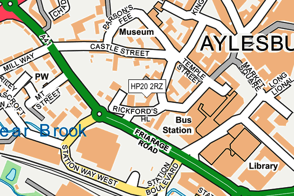 HP20 2RZ map - OS OpenMap – Local (Ordnance Survey) HP20 2RZ map - OS OpenMap – Local (Ordnance Survey)