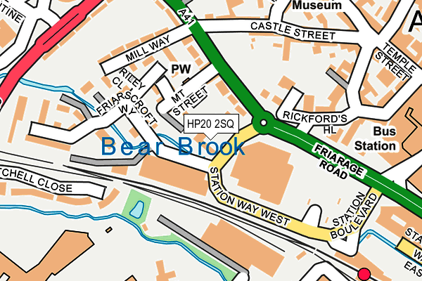 HP20 2SQ map - OS OpenMap – Local (Ordnance Survey) HP20 2SQ map - OS OpenMap – Local (Ordnance Survey)