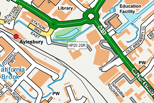 HP20 2SR map - OS OpenMap – Local (Ordnance Survey) HP20 2SR map - OS OpenMap – Local (Ordnance Survey)