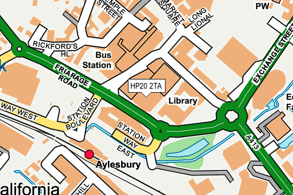 HP20 2TA map - OS OpenMap – Local (Ordnance Survey) HP20 2TA map - OS OpenMap – Local (Ordnance Survey)