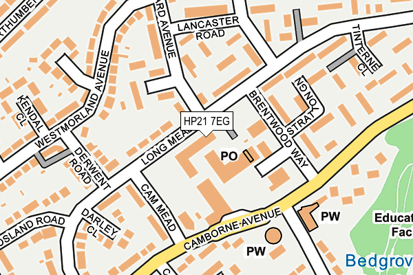 HP21 7EG map - OS OpenMap – Local (Ordnance Survey) HP21 7EG map - OS OpenMap – Local (Ordnance Survey)