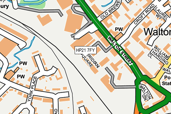 HP21 7FY map - OS OpenMap – Local (Ordnance Survey) HP21 7FY map - OS OpenMap – Local (Ordnance Survey)