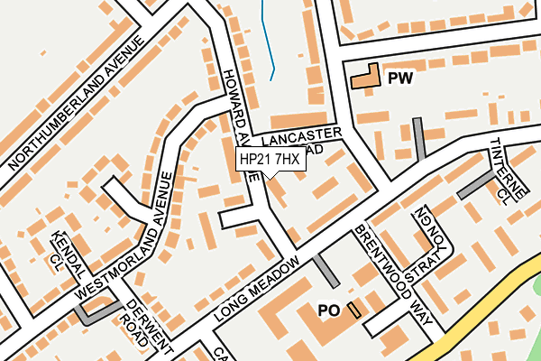 HP21 7HX map - OS OpenMap – Local (Ordnance Survey) HP21 7HX map - OS OpenMap – Local (Ordnance Survey)