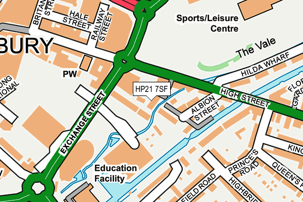 HP21 7SF map - OS OpenMap – Local (Ordnance Survey) HP21 7SF map - OS OpenMap – Local (Ordnance Survey)