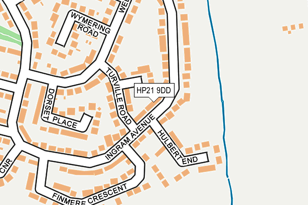 HP21 9DD map - OS OpenMap – Local (Ordnance Survey) HP21 9DD map - OS OpenMap – Local (Ordnance Survey)